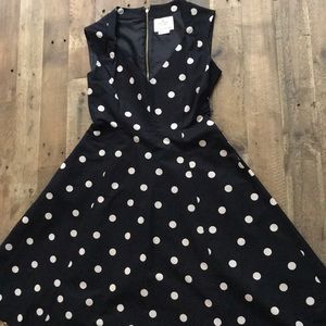 EUC Kate Spade polka dot dress